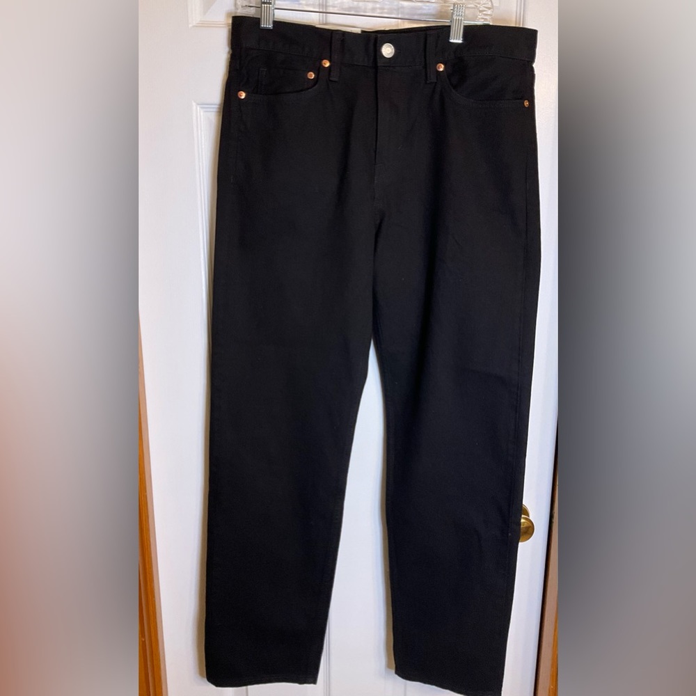 H&M Relaxed Fit Men’s Black Jeans